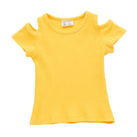 Load image into Gallery viewer, Baby Kid Girls Solid Color T-Shirts Wholesale 22051002
