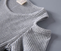 Load image into Gallery viewer, Baby Kid Girls Solid Color T-Shirts Wholesale 22051002
