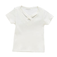 Load image into Gallery viewer, Baby Kid Girls Solid Color T-Shirts Wholesale 22051003
