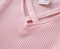 Load image into Gallery viewer, Baby Kid Girls Solid Color T-Shirts Wholesale 22051003
