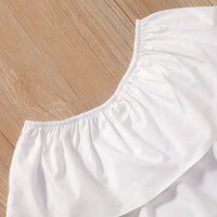 Load image into Gallery viewer, 2 Pieces Set Baby Kid Girls Solid Color Tops And Pants Wholesale 220510100
