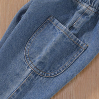 Load image into Gallery viewer, 2 Pieces Set Baby Kid Girls Solid Color Tops And Pants Wholesale 220510100
