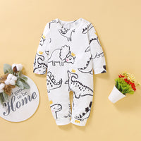 Load image into Gallery viewer, Baby Girls Animals Cartoon Print Jumpsuits Wholesale 220510101
