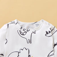 Load image into Gallery viewer, Baby Girls Animals Cartoon Print Jumpsuits Wholesale 220510101
