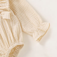 Load image into Gallery viewer, Baby Girls Solid Color Rompers Wholesale 220510108
