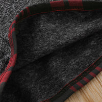 Load image into Gallery viewer, 2 Pieces Set Baby Kid Girls Checked Hoodies Swearshirts And Pants Wholesale 220510109

