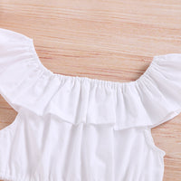 Load image into Gallery viewer, 3 Pieces Set Baby Girls Solid Color Tops And Shorts And Headwear Wholesale 220510110
