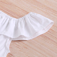 Load image into Gallery viewer, 3 Pieces Set Baby Girls Solid Color Tops And Shorts And Headwear Wholesale 220510110
