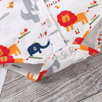 Load image into Gallery viewer, Baby Boys Letters Animals Bow Print Rompers Wholesale 220510111
