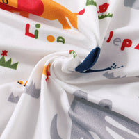 Load image into Gallery viewer, Baby Boys Letters Animals Bow Print Rompers Wholesale 220510111
