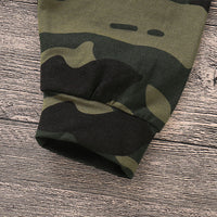 Load image into Gallery viewer, 2 Pieces Set Baby Boys Striped Print Rompers And Camo Pants Wholesale 220510116
