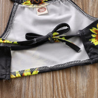 Load image into Gallery viewer, 2 Pieces Set Baby Kid Girls Flower Print Tank Tops And Pants Wholesale 220510148
