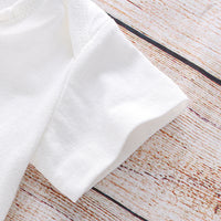 Load image into Gallery viewer, 2 Pieces Set Baby Girls Letters Print Rompers And Polka dots Skirts Wholesale 220510149
