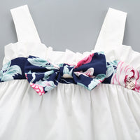 Load image into Gallery viewer, 2 Pieces Set Baby Kid Girls Flower Print Tank Tops And Shorts Wholesale 220510160
