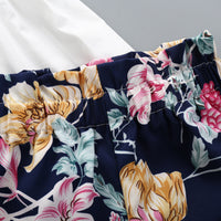 Load image into Gallery viewer, 2 Pieces Set Baby Kid Girls Flower Print Tank Tops And Shorts Wholesale 220510160
