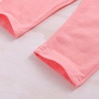 Load image into Gallery viewer, 2 Pieces Set Baby Kid Girls Solid Color Lace Tops And Pants Wholesale 220510171
