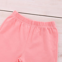 Load image into Gallery viewer, 2 Pieces Set Baby Kid Girls Solid Color Lace Tops And Pants Wholesale 220510171
