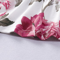 Load image into Gallery viewer, 2 Pieces Set Baby Kid Girls Flower Print Tops And Ripped Jeans Wholesale 220510174
