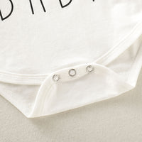 Load image into Gallery viewer, Baby Girls Boys Letters Rainbow Print Rompers Wholesale 220510182
