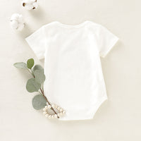 Load image into Gallery viewer, Baby Girls Boys Letters Rainbow Print Rompers Wholesale 220510182
