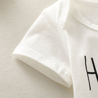 Load image into Gallery viewer, Baby Girls Boys Letters Rainbow Print Rompers Wholesale 220510182
