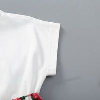 Load image into Gallery viewer, Baby Kid Girls Color-blocking Flower Animals Print Dresses Wholesale 220510209
