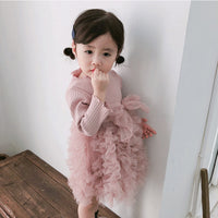 Load image into Gallery viewer, Baby Kid Girls Solid Color Dresses Wholesale 22051022
