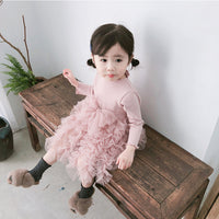 Load image into Gallery viewer, Baby Kid Girls Solid Color Dresses Wholesale 22051022
