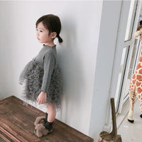 Load image into Gallery viewer, Baby Kid Girls Solid Color Dresses Wholesale 22051022
