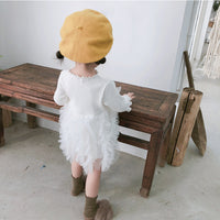 Load image into Gallery viewer, Baby Kid Girls Solid Color Dresses Wholesale 22051022
