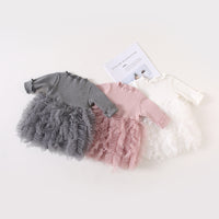 Load image into Gallery viewer, Baby Kid Girls Solid Color Dresses Wholesale 22051022
