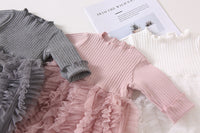 Load image into Gallery viewer, Baby Kid Girls Solid Color Dresses Wholesale 22051022
