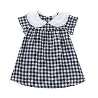Load image into Gallery viewer, Baby Kid Girls Checked Dresses Wholesale 22051023
