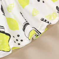 Load image into Gallery viewer, 2 Pieces Set Baby Kid Girls Flower T-Shirts Solid Color And Ripped Shorts Wholesale 220510230
