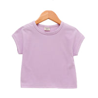 Load image into Gallery viewer, Baby Kid Girls Solid Color T-Shirts Wholesale 220510234
