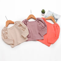 Load image into Gallery viewer, Baby Kid Girls Solid Color Tops Wholesale 220510238
