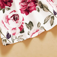 Load image into Gallery viewer, Baby Kid Girls Flower Bow Print Dresses Wholesale 220510240
