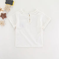 Load image into Gallery viewer, Baby Kid Girls Fruit Embroidered T-Shirts Wholesale 220510246
