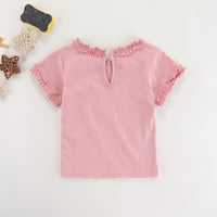 Load image into Gallery viewer, Baby Kid Girls Fruit Embroidered T-Shirts Wholesale 220510246
