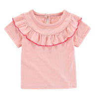 Load image into Gallery viewer, Baby Kid Girls Color-blocking T-Shirts Wholesale 220510247

