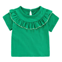 Load image into Gallery viewer, Baby Kid Girls Color-blocking T-Shirts Wholesale 220510247
