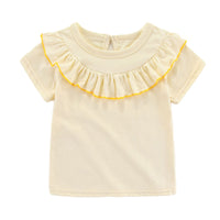 Load image into Gallery viewer, Baby Kid Girls Color-blocking T-Shirts Wholesale 220510247
