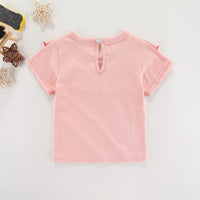 Load image into Gallery viewer, Baby Kid Girls Color-blocking T-Shirts Wholesale 220510247
