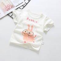 Load image into Gallery viewer, Baby Kid Unisex Letters Animals Cartoon Print T-Shirts Wholesale 220510266
