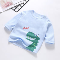 Load image into Gallery viewer, Baby Kid Unisex Letters Fruit Dinosaur Cartoon Print Tops Wholesale 220510267
