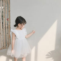 Load image into Gallery viewer, Baby Kid Girls Solid Color Dresses Wholesale 22051027
