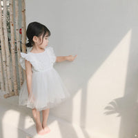 Load image into Gallery viewer, Baby Kid Girls Solid Color Dresses Wholesale 22051027
