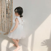 Load image into Gallery viewer, Baby Kid Girls Solid Color Dresses Wholesale 22051027
