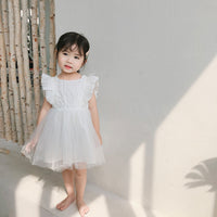 Load image into Gallery viewer, Baby Kid Girls Solid Color Dresses Wholesale 22051027
