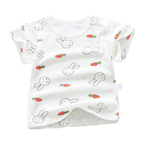 Load image into Gallery viewer, Baby Kid Unisex Letters Fruit Dinosaur Rainbow Animals Cartoon Print T-Shirts Wholesale 220510270
